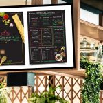 menú digital para restaurantes atractivo